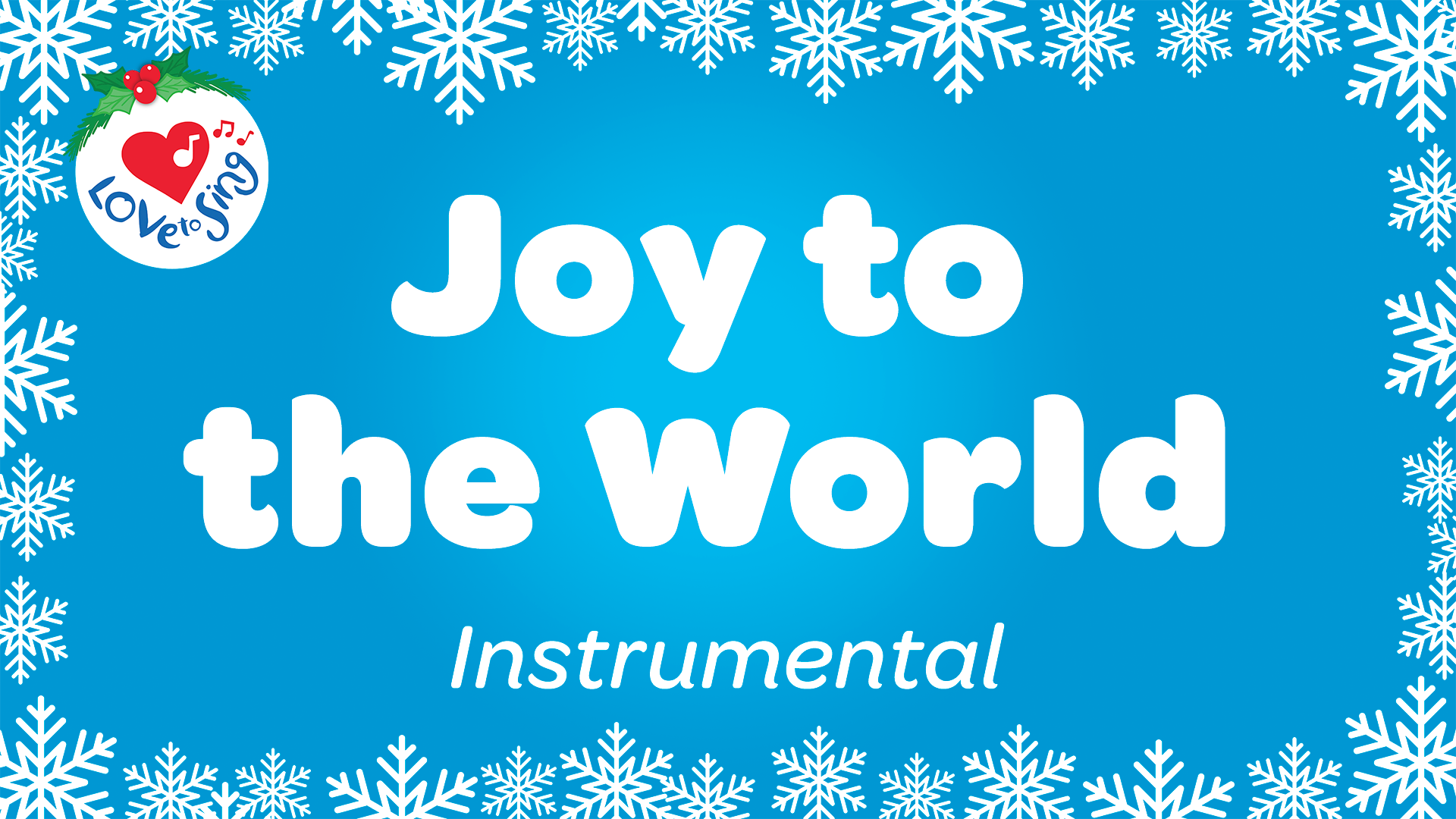 Joy to the World Instrumental