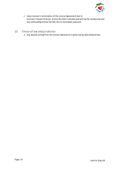 School Copyright Licence Page 4 | Love to Sing